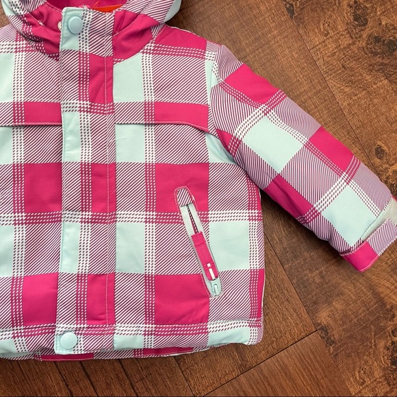 NWT baby toddler girl 3-in-1 warmest jacket coat Sz 12 months cat & jack - Picture 2 of 12